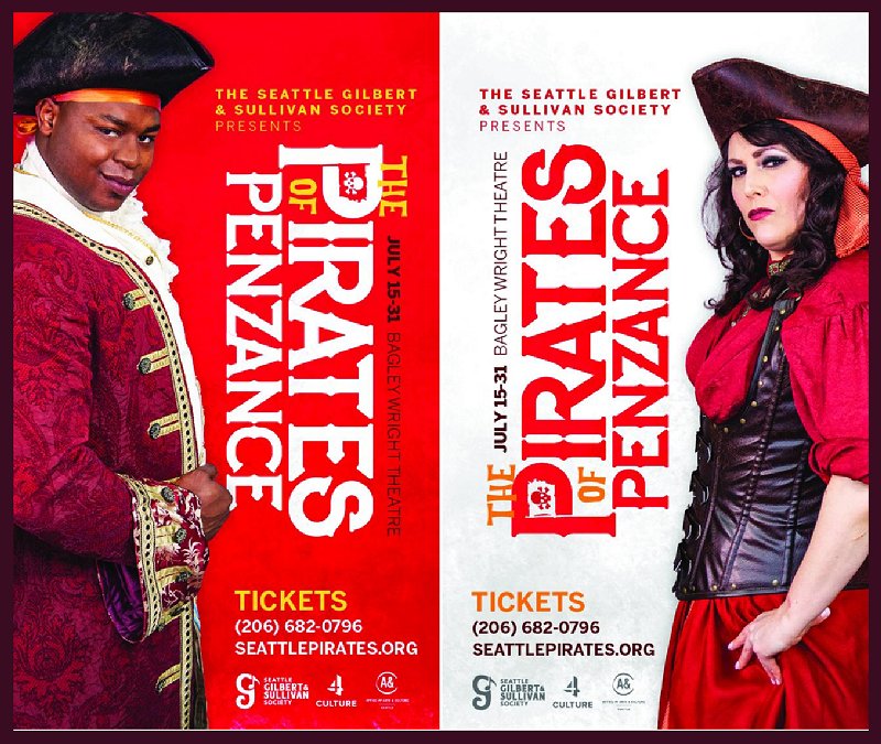 Seattle Gilbert & Sullivan Society Pirates of Penzance- image.